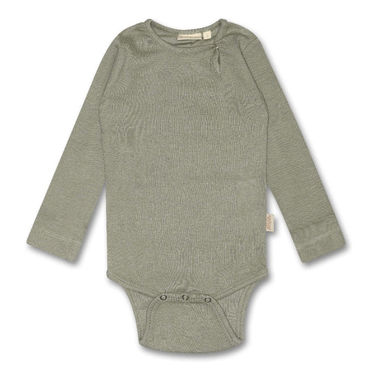 Petit Piao - Body LS Modal, PP101 - Green Shadow