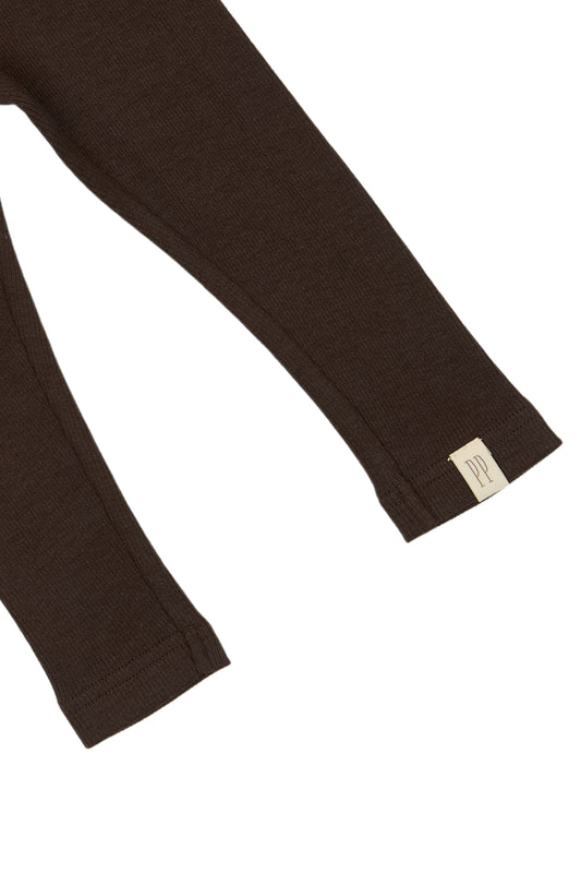 Petit Piao - Legging Modal, PP102 - Coffee Bean