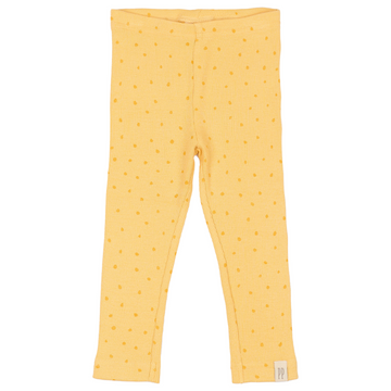 Petit Piao - Legging Modal Dot, PP1302 - Yellow Sun Dot