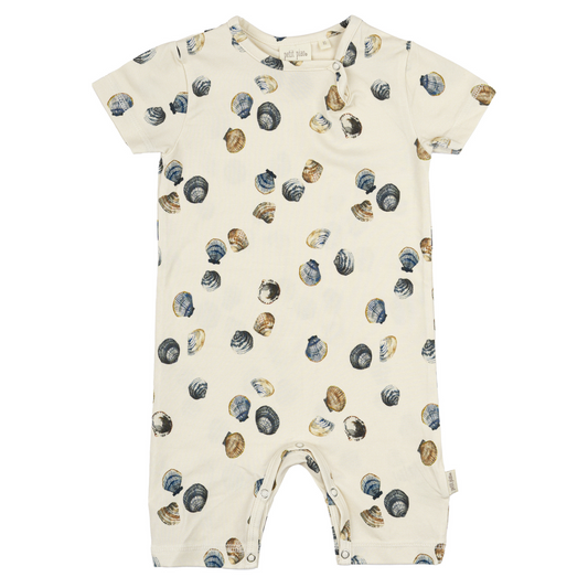 Petit Piao - Jumpsuit SS Sum Printed, PP1724 - Clam