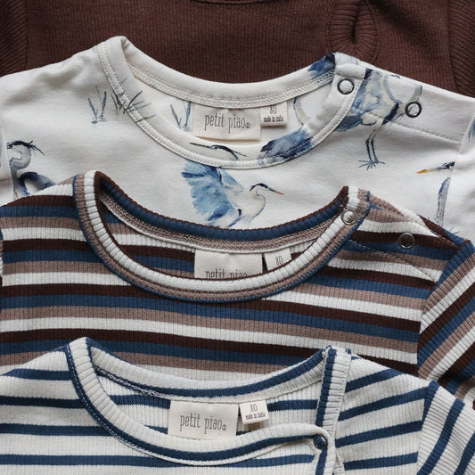 Petit Piao - Song LS Tee, PP2012 - Key Largo Multistriped