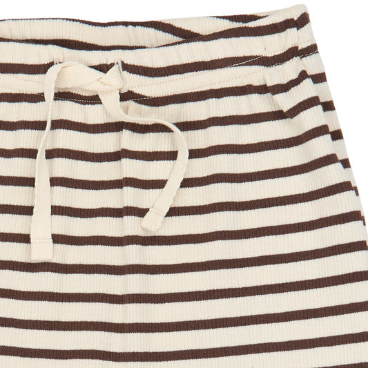 Petit Piao - Sky Pants, PP2003 - Chestnut Striped