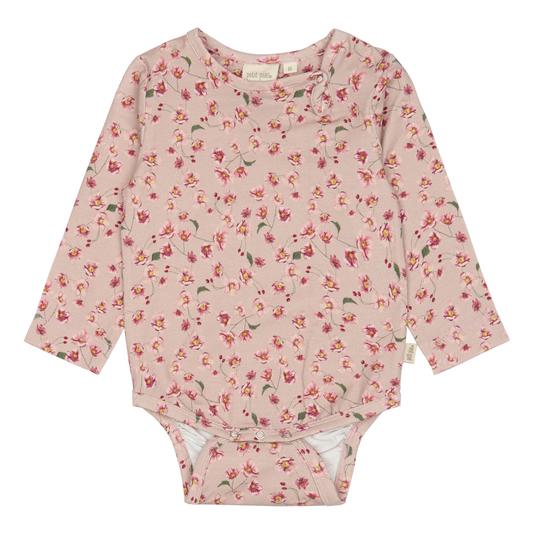 Petit Piao - Body LS Printed, PP201 - Autumn Anemone AOP
