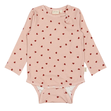 Petit Piao - Body LS Printed, PP201 - Heart AOP