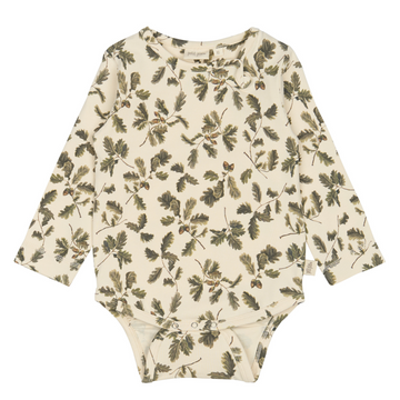 Petit Piao - Body LS Printed, PP201 - Oak AOP