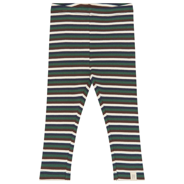 Petit Piao - Song Leggings, PP2013 - Trekking Green Multistriped