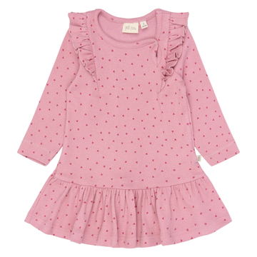 Petit Piao - Sonja LS Dress, PP2015 - Rose Elegance Heart AOP