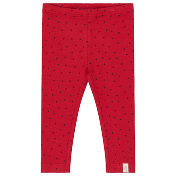 Petit Piao - Sonja Leggings, PP2016 - Haute Red Heart AOP