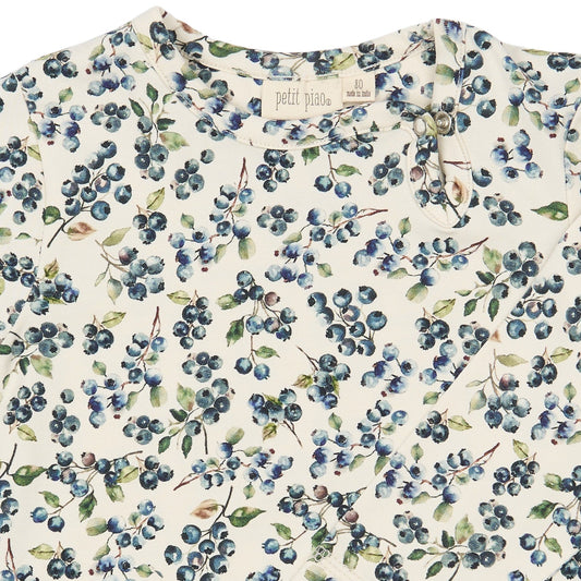 Petit Piao - Star LS Body, PP2021 - Eggnog Blueberry AOP