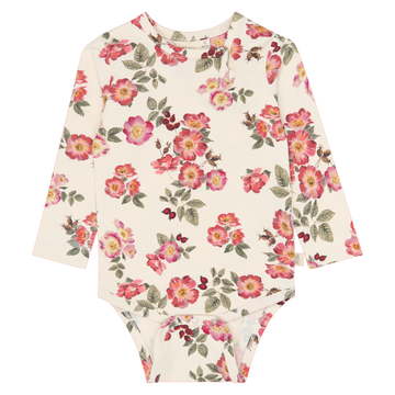 Petit Piao - Star LS Body, PP2021 - Eggnog Rosehip AOP