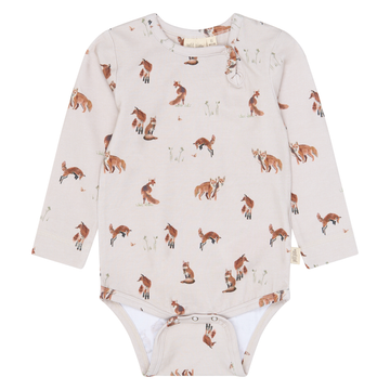 Petit Piao - PPStar LS Body, PP2021 - Gray Morn Fox AOP