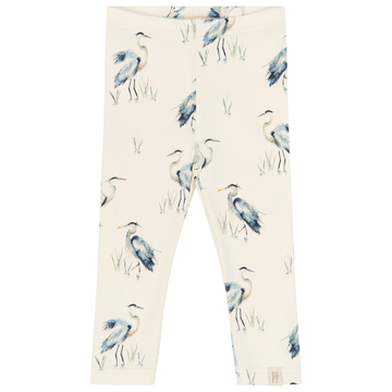 Petit Piao - Star Leggings, PP2025 - Eggnog Heron AOP