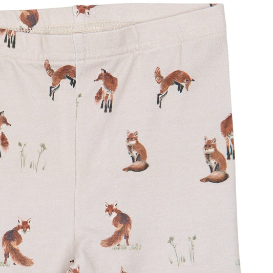 Petit Piao - PPStar Leggings, PP2025 - Gray Morn Fox AOP