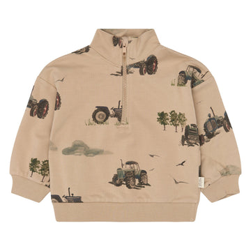 Petit Piao - Gavin Sweatshirt, PP2060 - Nomad Tractor AOP
