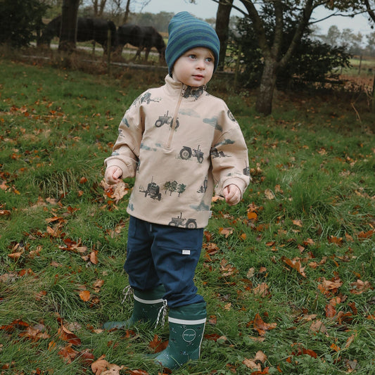 Petit Piao - Gavin Sweatshirt, PP2060 - Nomad Tractor AOP