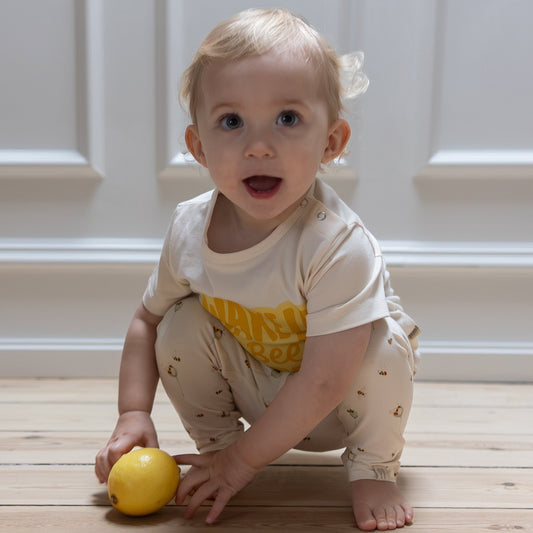 Petit Piao - Jubii Bee OS SS Tee, PP2138 - Eggnog