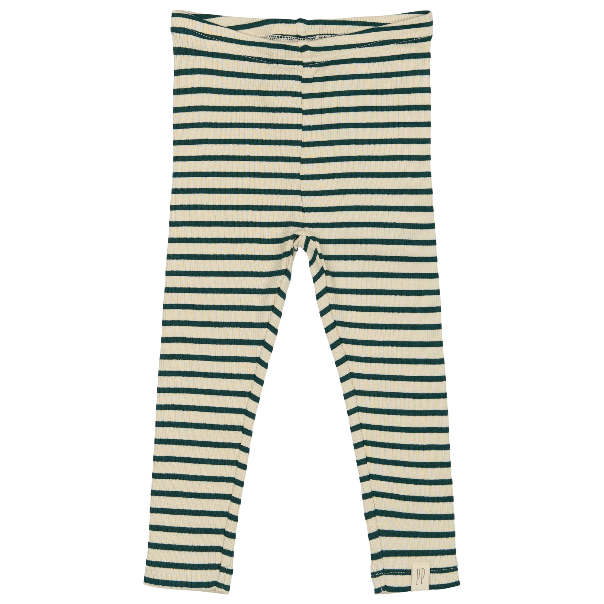 Petit Piao - Legging Modal Striped, PP302 - Dark Sea / Offwhite