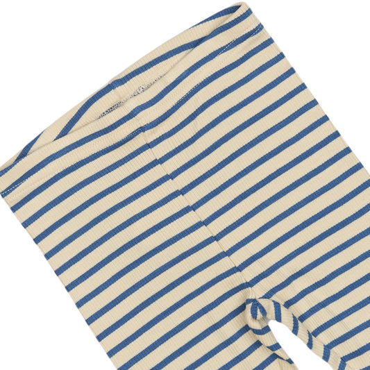Petit Piao - Legging Modal Striped, PP302 - True Navy / Offwhite