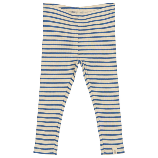 Petit Piao - Legging Modal Striped, PP302 - True Navy / Offwhite