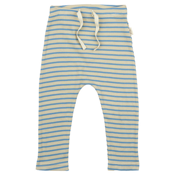 Petit Piao - Pants Modal Striped, PP313 - Allure Blue / Dark Offwhite