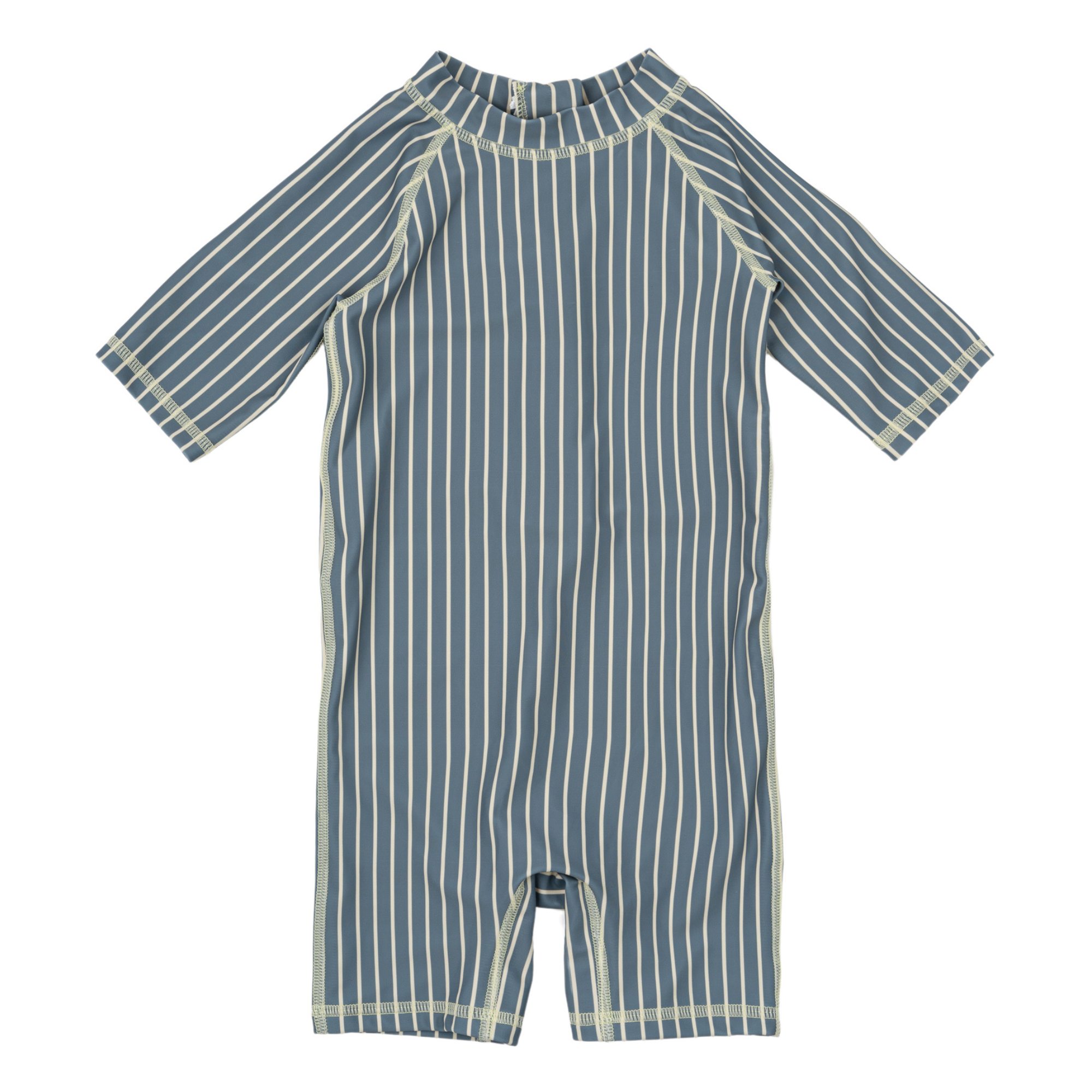 Petit Piao - Swim Jumpsuit Printed, PP418 - Blue Mirage  / Offwhite