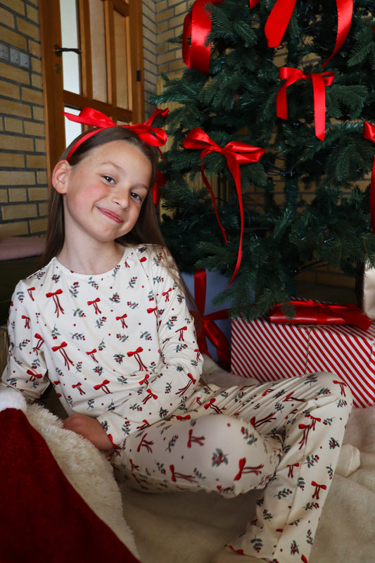 Liberté - Alma KIDS Pants, 9600 - Red Bow Creme