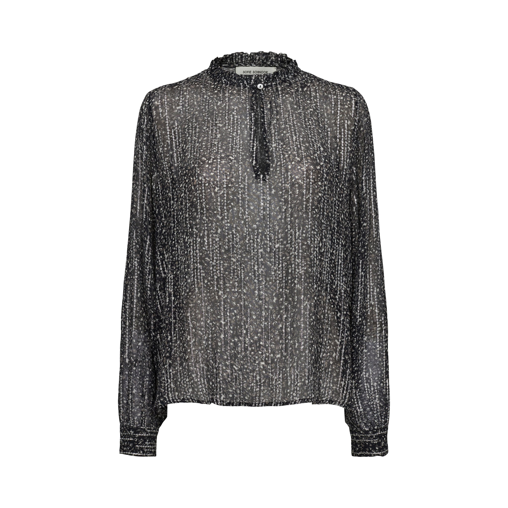 Sofie Schnoor - Blouse LS, S234151 - Charcoal Grey