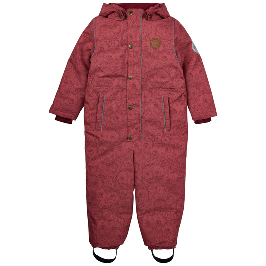 Soft Gallery - Merle Snowsuit SPE, SG2200-1 - Mineral Red / Owl