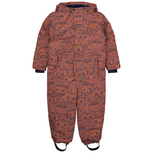 Soft Gallery - Merle Snowsuit, SG2201-1 - Brown Patina / Owl