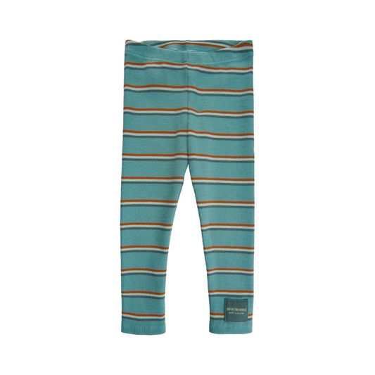 Soft Gallery - Baby Paula Striped Leggings - Blue Haze