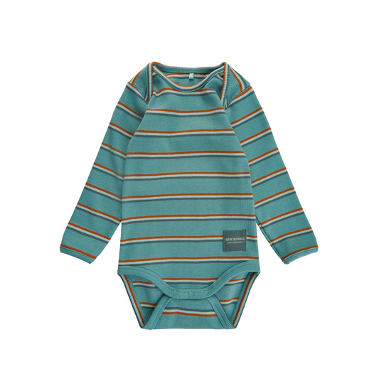 Soft Gallery - Bob Stripe LS Body - Blue Haze