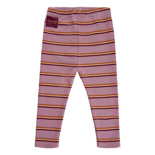 Soft Gallery - Issey Stripe Leggings - Lilas