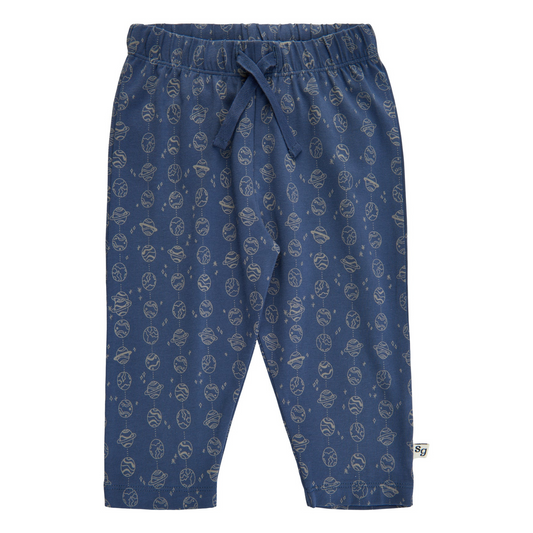 Soft Gallery - Jamie Planets Pants - Blue Indigo