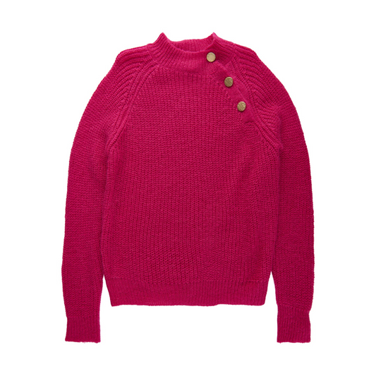 Soft Gallery - Kiki Knit Pullover - Pink Peacock