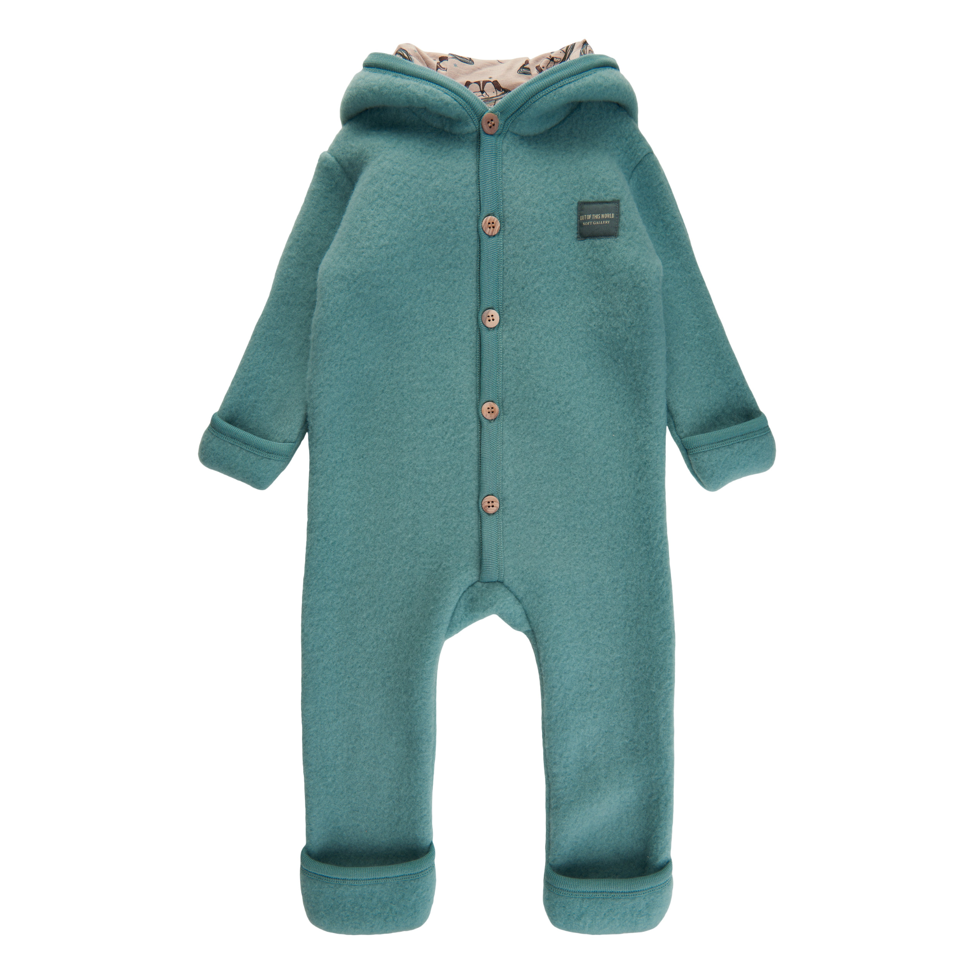 Soft Gallery - Kirry Wool Wholesuit - Mineral Blue