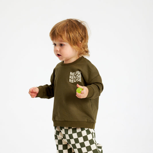 THE NEW Siblings - Legend OS Uni Sweatshirt, TNS5637 - Ivy Green