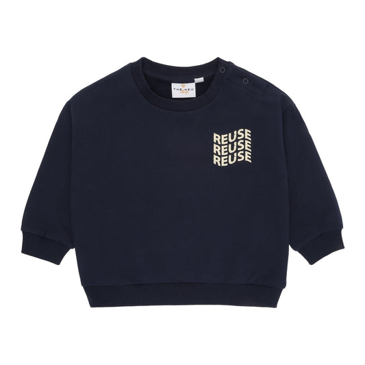 THE NEW Siblings - Legend OS Uni Sweatshirt, TNS5637 - Navy Blazer