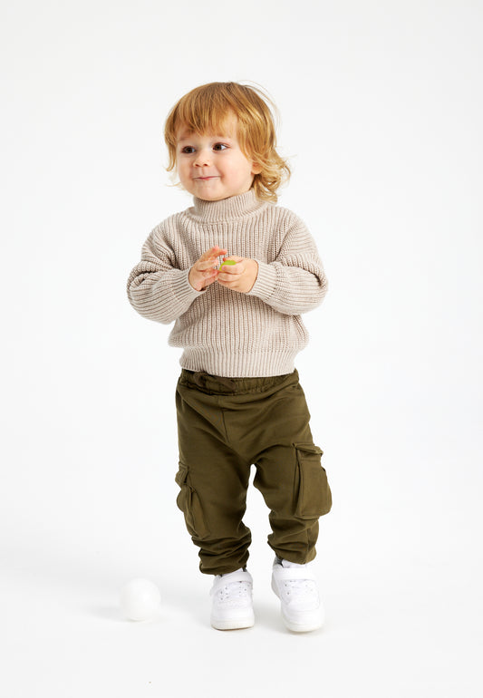 THE NEW Siblings - Legend Uni  Cargo Sweatpants, TNS5638 - Ivy Green