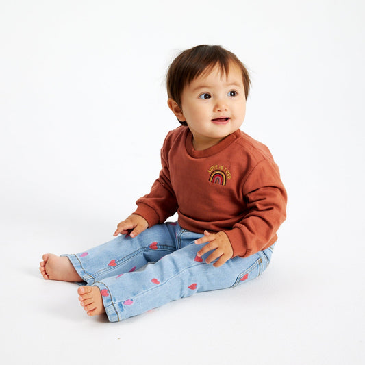 THE NEW Siblings - Lettie Sweatshirt, TNS5686 - Cedar Wood