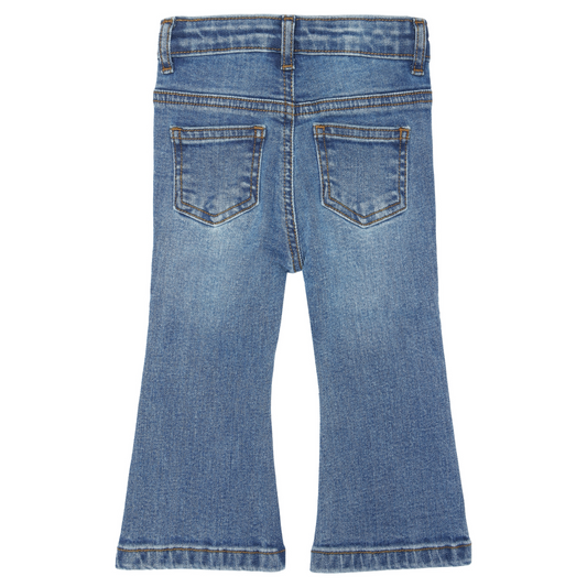 THE NEW Siblings - Lie Flared Jeans, TNS5709 - Medium Blue Denim