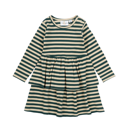 THE NEW Siblings - Fro LS Rib Dress, TNS5794 - June Bug