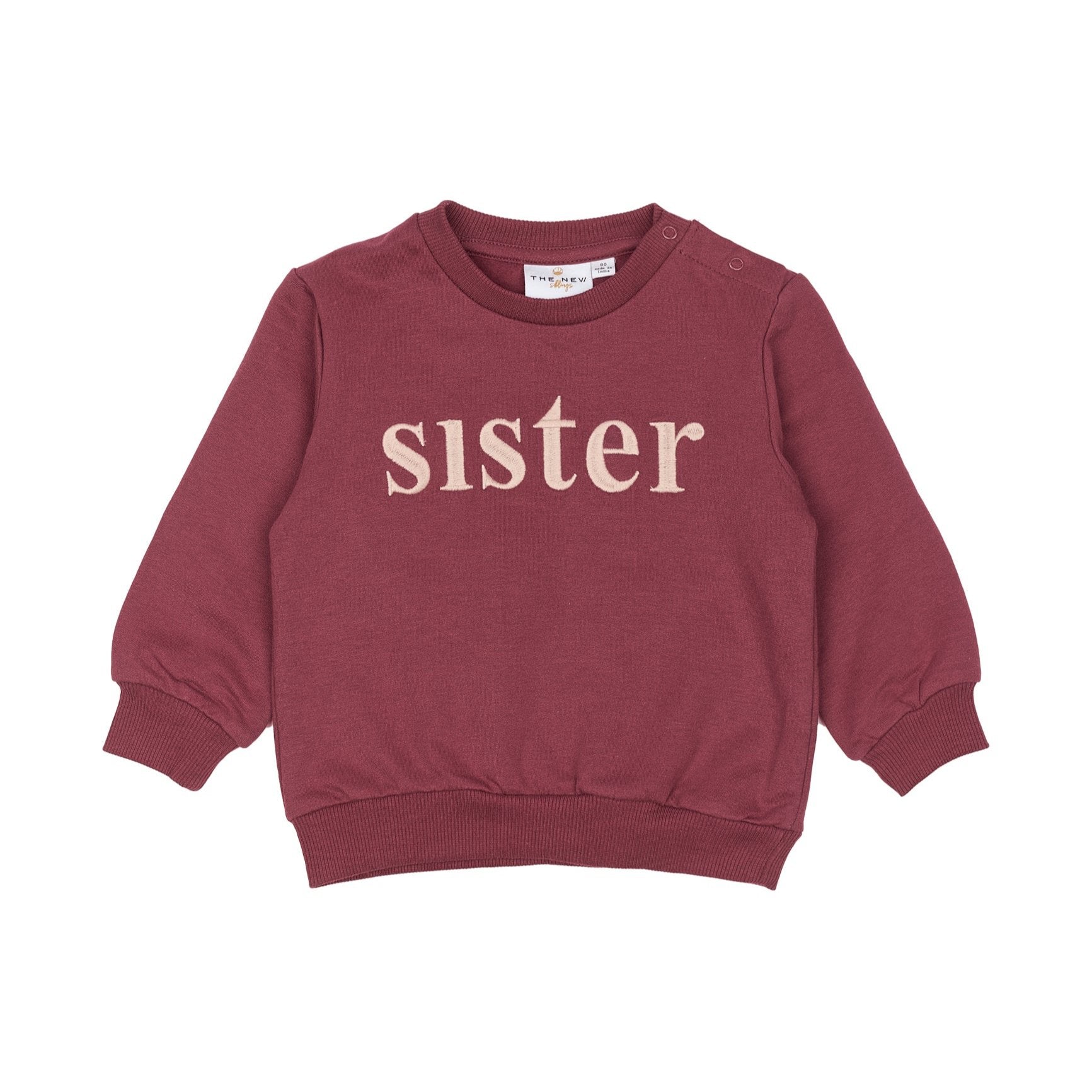 THE NEW Siblings - Molly Sweatshirt, TNS5838 - Crushed Berry