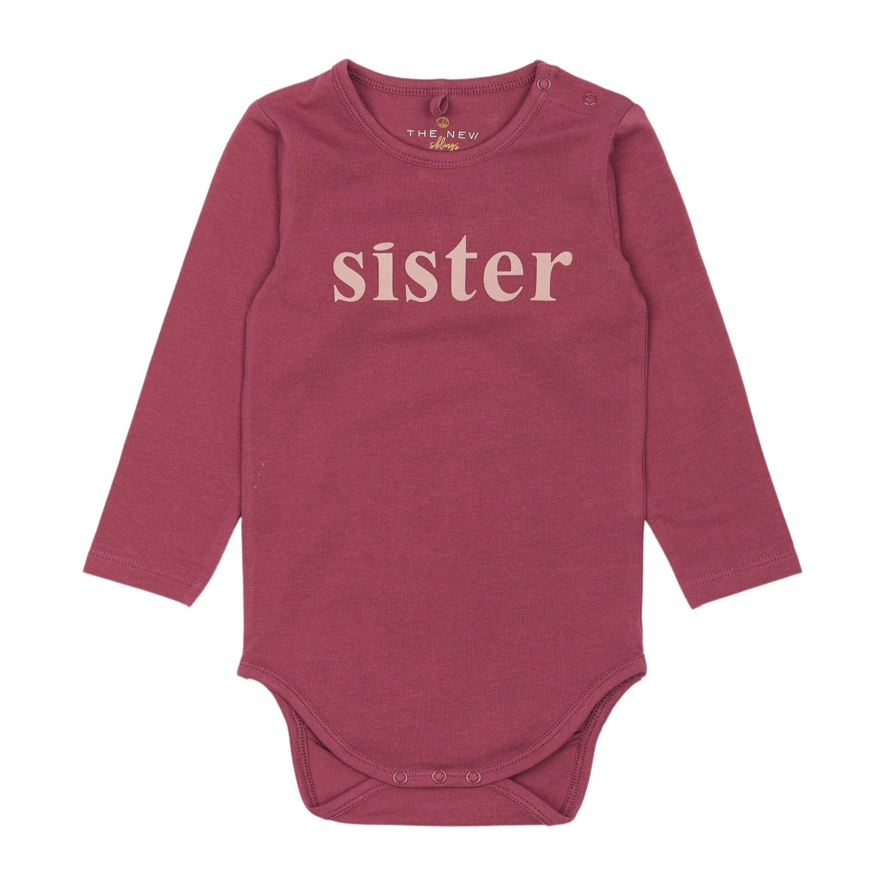 THE NEW Siblings - Maxine LS Body, TNS5841 - Crushed Berry