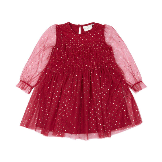 THE NEW Siblings - Macie LS Dress, TNS5852 - Rio Red