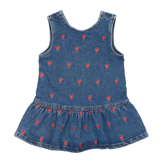 THE NEW Siblings - Lovia SL Denim Dress, TNS5868 - Medium Blue Denim Wash