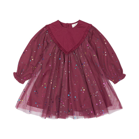 THE NEW Siblings - Mibby LS Dress, TNS5888 - Crushed Berry