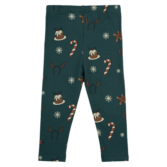 THE NEW Siblings - Holiday Leggings, TNS5897 - June Bug AOP