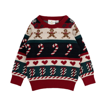 THE NEW Siblings - Holiday Jacquard Pullover, TNS5907 - Multi Colour