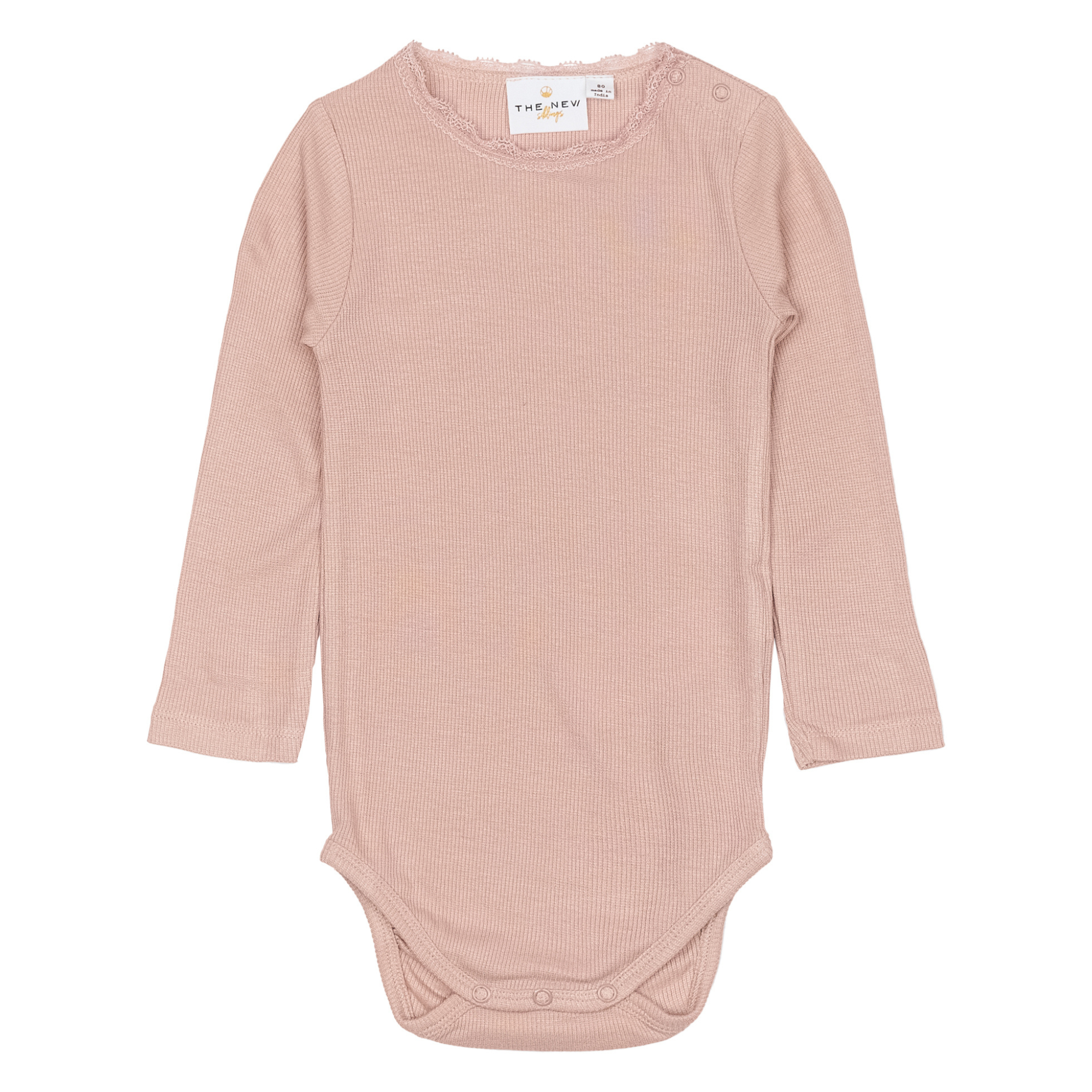 THE NEW Siblings - Krista LS Rib Body, TNS6123 - Adobe Rose
