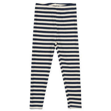 THE NEW Siblings - Fro Uni Rib Leggings, TNSB5922-1 - Mood Indigo Striped